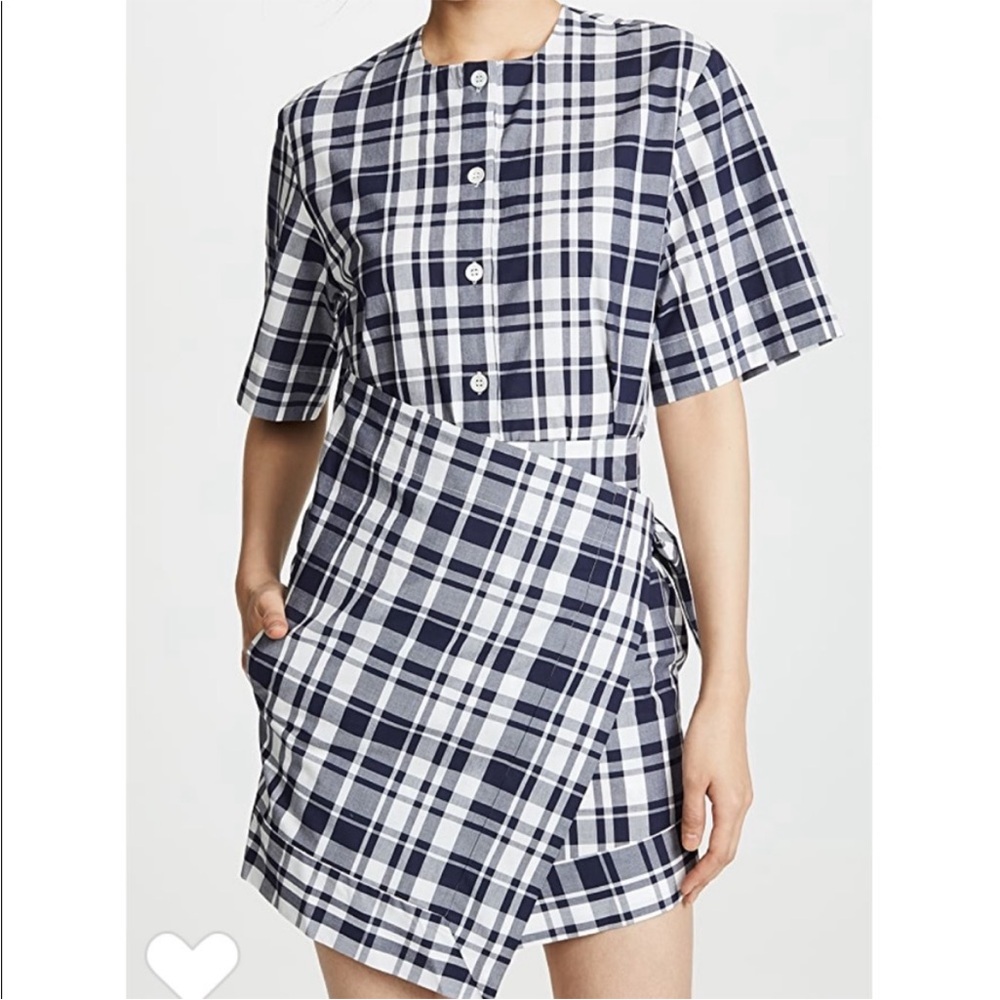 Maison Kitsune Chloe Scarf Dress